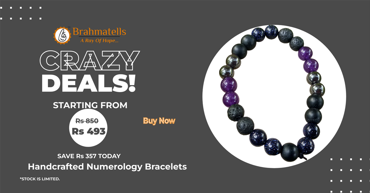 Numerology & Zodiac Crystal Bracelets - Unlock Your Potential - Brahmatells - BrahmatellsStore