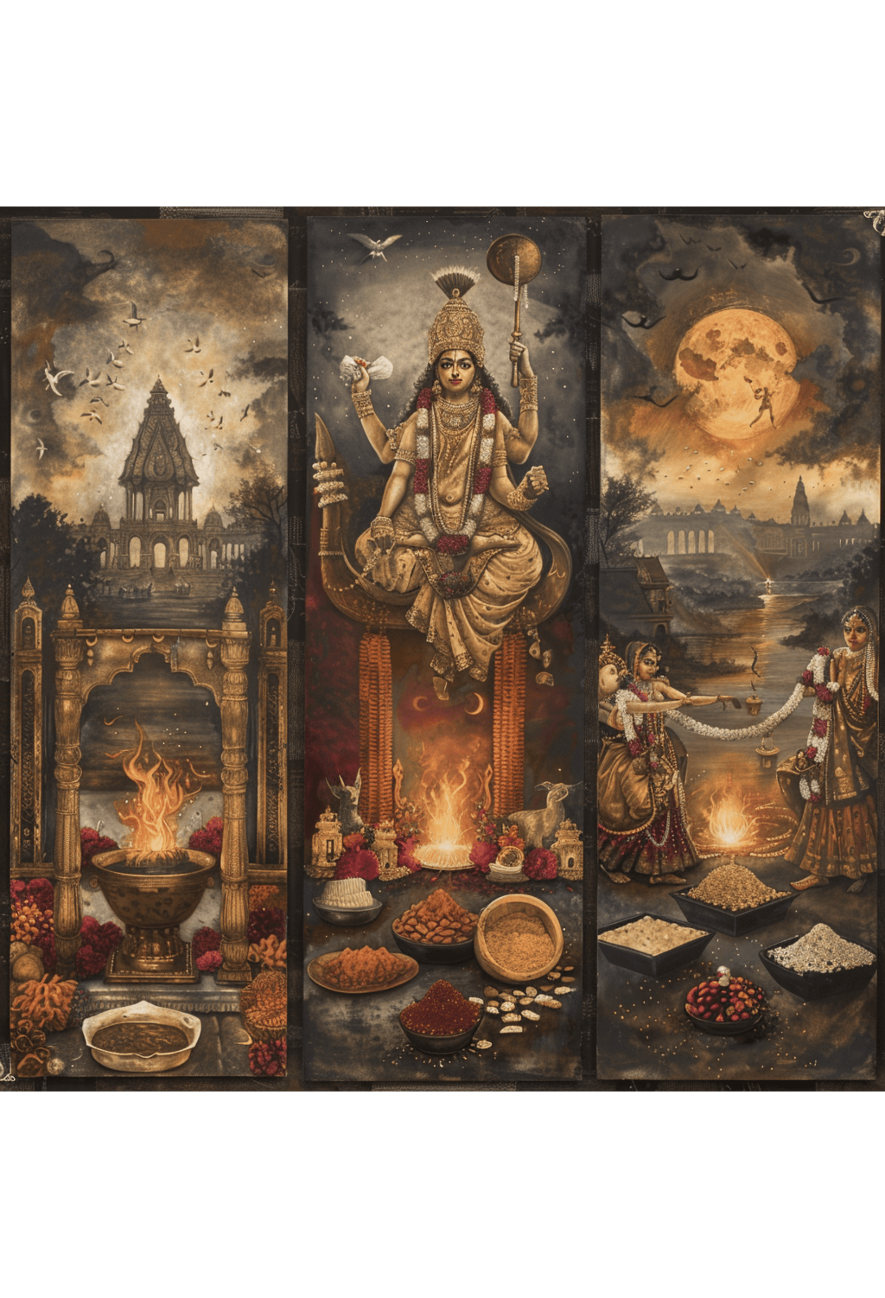 Unveiling the Power Within: Maa Kalaratri, Chaitra Navapada Oli, and Pohela Boishakh - BrahmatellsStore