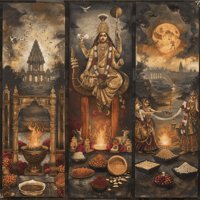 Unveiling the Power Within: Maa Kalaratri, Chaitra Navapada Oli, and Pohela Boishakh - BrahmatellsStore