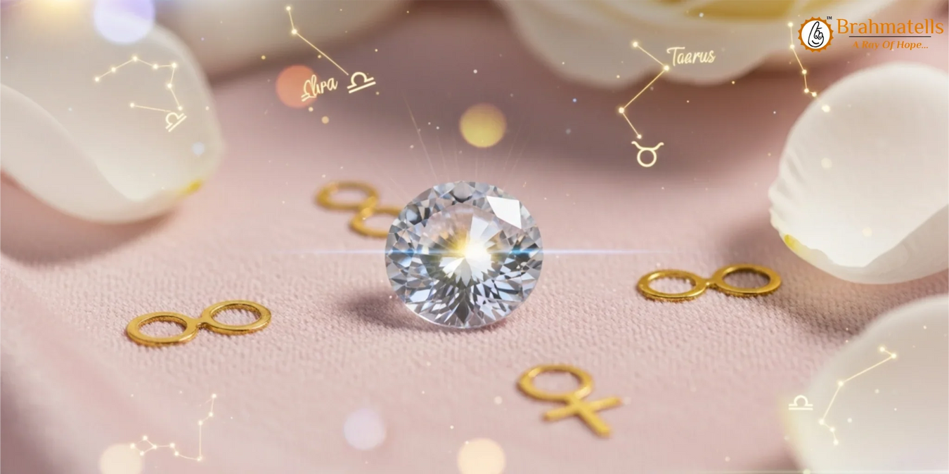 White Sapphire Elegance: Safed Pukhraj Collection | Brahmatells