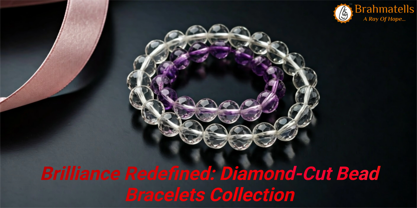 Brilliance Redefined: Diamond-Cut Bead Bracelets Collection