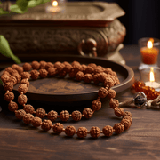10 Mukhi Rudraksha Mala - Ultimate Shield of Lord Vishnu | Brahmatells - BrahmatellsStore