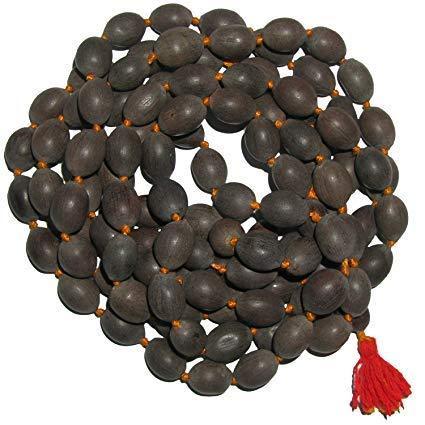108 Lotus Seed Kamal Gatta Japa Mala - Spiritual Accessory for Laxmi Pooja | Brahmatells - BrahmatellsStore