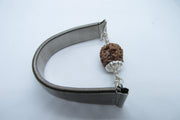 3 Mukhi Rudraksha Bracelet - Empowerment & Vitality | Brahmatells - BrahmatellsStore