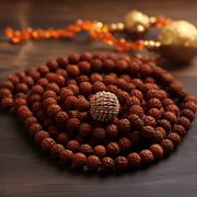 5 Mukhi Rudraksha Mala for Meditation & Harmony | Brahmatells - BrahmatellsStore