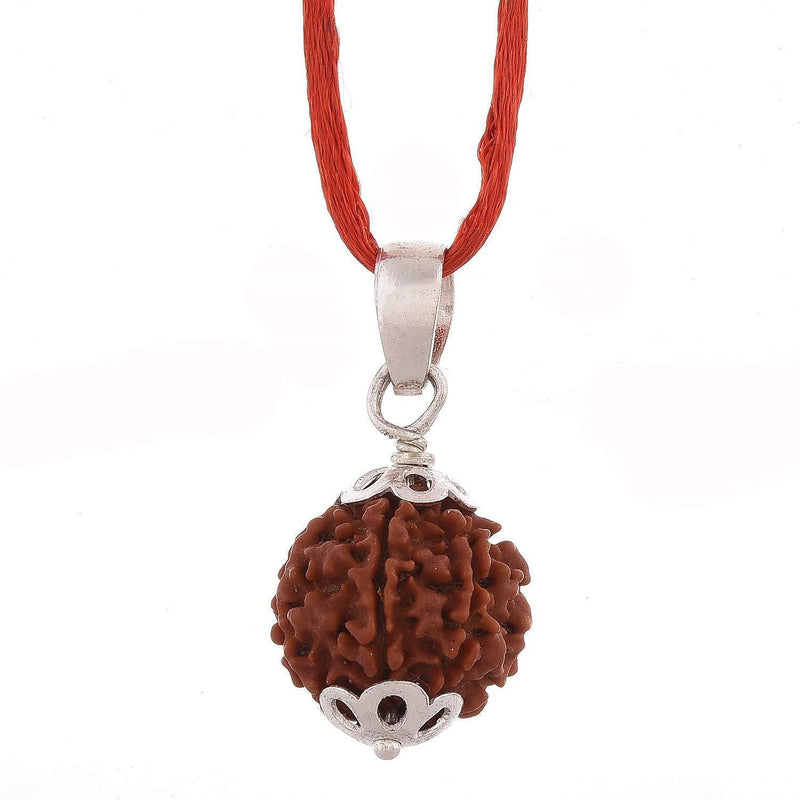 6 Mukhi Rudraksha Pendant: Lord Kartikeya's Blessing | Brahmatells - BrahmatellsStore