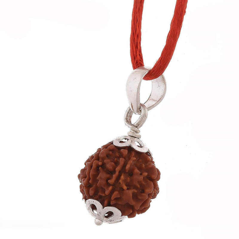 6 Mukhi Rudraksha Pendant: Lord Kartikeya's Blessing | Brahmatells - BrahmatellsStore