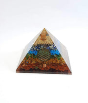 7 Chakra EMF Protection Pyramid Meditation Crystal Healing - BrahmatellsStore