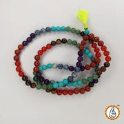 7 Chakra Healing Mala 109 Beads - Balance & Harmony | Brahmatells - BrahmatellsStore