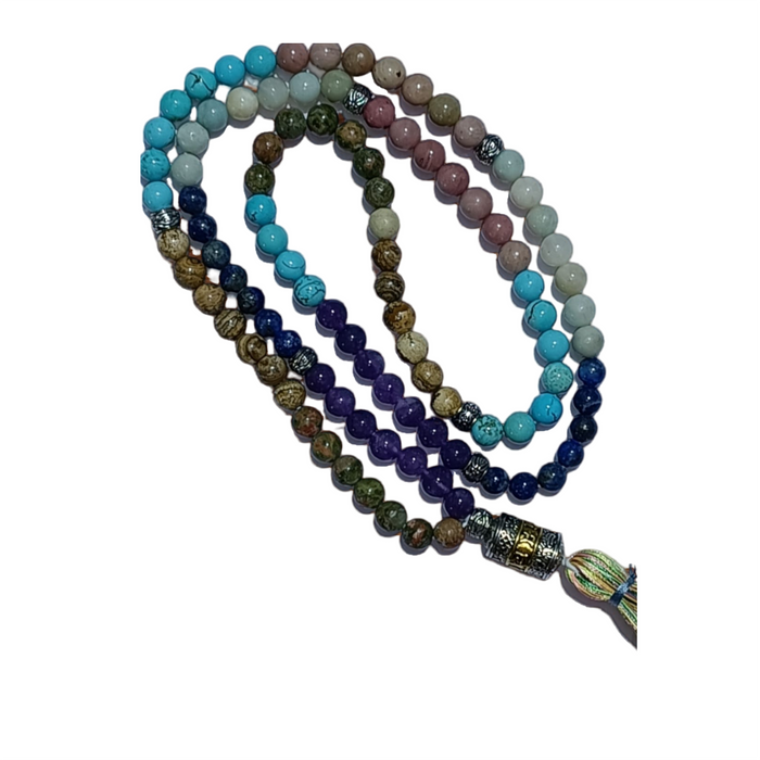 7 Chakra Healing Mala | Brahmatells - BrahmatellsStore