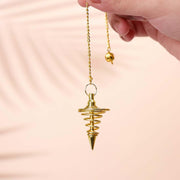 7 Chakra Pendulum Dowser Stone | Crystal Healing by Brahmatells - BrahmatellsStore