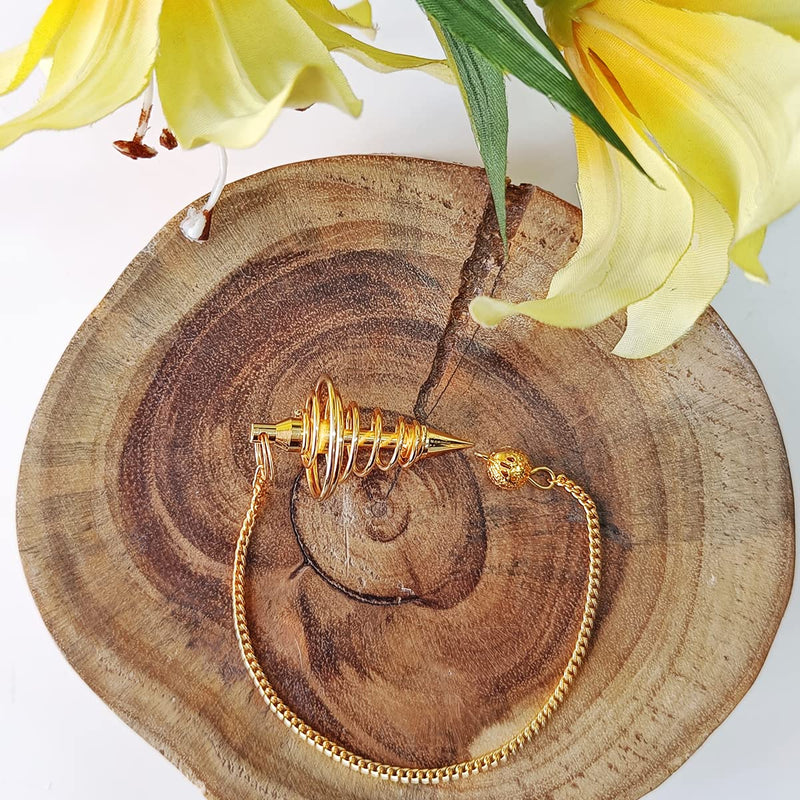 7 Chakra Pendulum Dowser Stone | Crystal Healing by Brahmatells - BrahmatellsStore