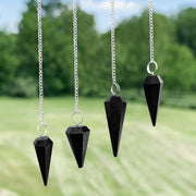 7 Chakra Pendulum Dowser Stone | Crystal Healing by Brahmatells - BrahmatellsStore
