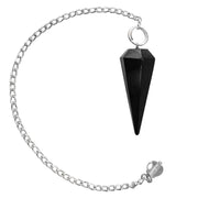 7 Chakra Pendulum Dowser Stone | Crystal Healing by Brahmatells - BrahmatellsStore