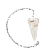 7 Chakra Pendulum Dowser Stone | Crystal Healing by Brahmatells - BrahmatellsStore