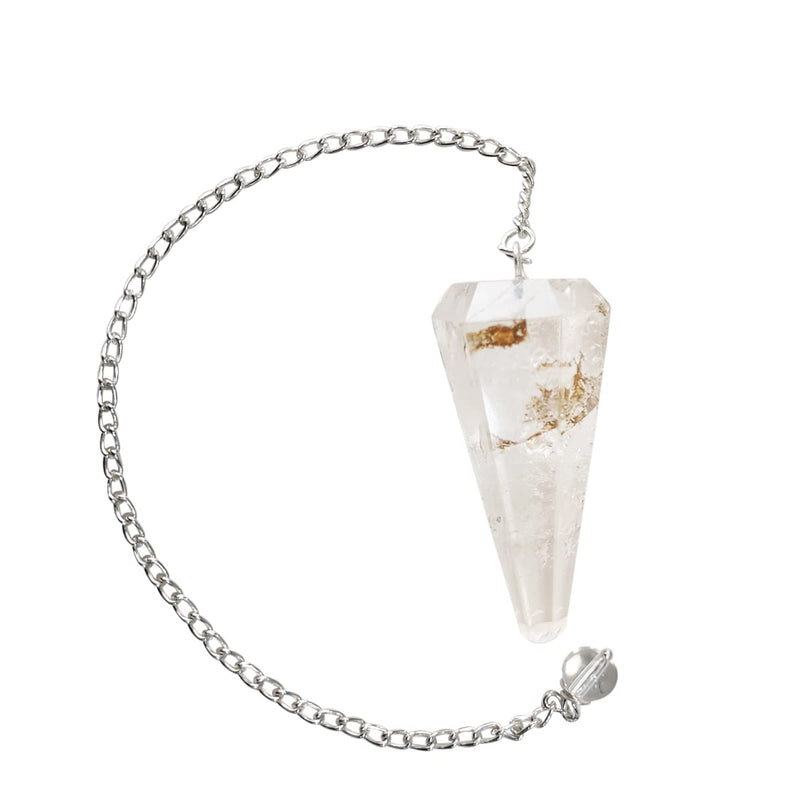 7 Chakra Pendulum Dowser Stone | Crystal Healing by Brahmatells - BrahmatellsStore