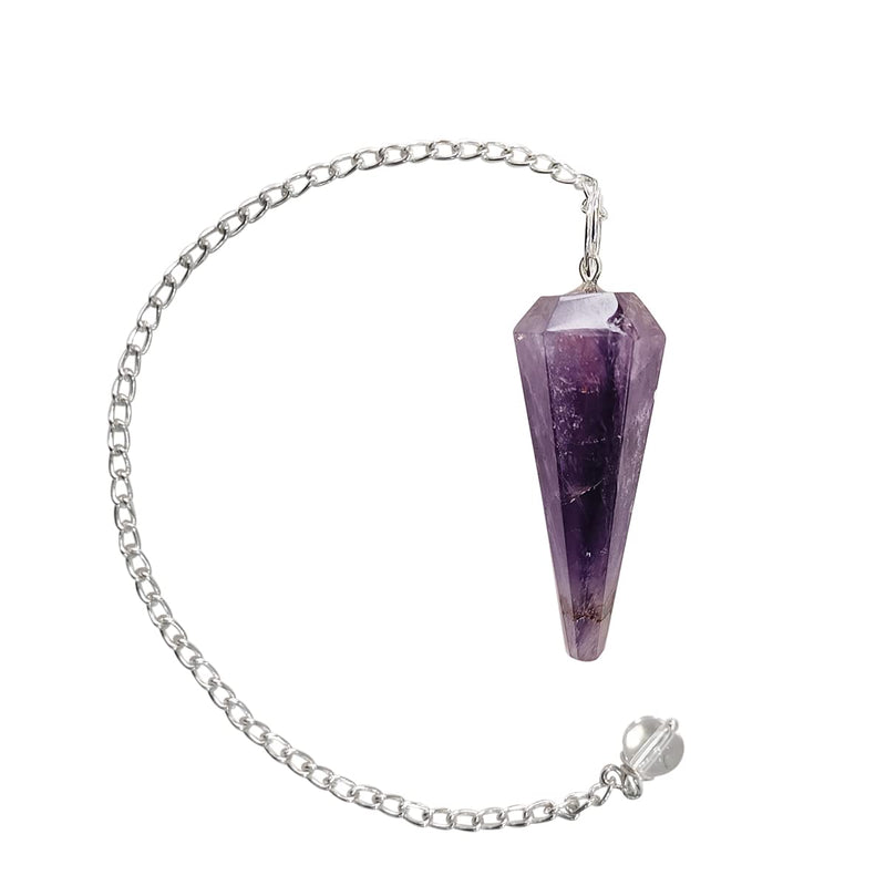 7 Chakra Pendulum Dowser Stone | Crystal Healing by Brahmatells - BrahmatellsStore