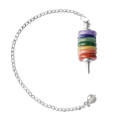 7 Chakra Pendulum for Reiki Healing & Dowsing | Brahmatells - BrahmatellsStore