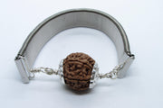 7 Mukhi Rudraksha Bracelet with Silver Pendant - Divine Blessings | Brahmatells - BrahmatellsStore