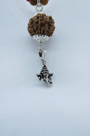 8 Mukhi Ganesha Rudraksha Pendant - Overcome Obstacles | Brahmatells - BrahmatellsStore