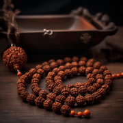 8 Mukhi Rudraksh Mala 108 Beads8 Mukhi Rudraksh Mala for Spiritual Insight & Obstacle Removal | Brahmatells - BrahmatellsStore