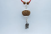 9 Mukhi Durga Rudraksha Pendant - Empowerment & Courage | Brahmatells - BrahmatellsStore