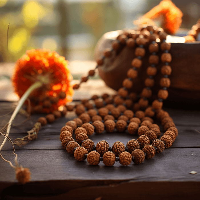 9 Mukhi Rudraksha Mala 108 Beads for Spiritual Growth | Brahmatells - BrahmatellsStore