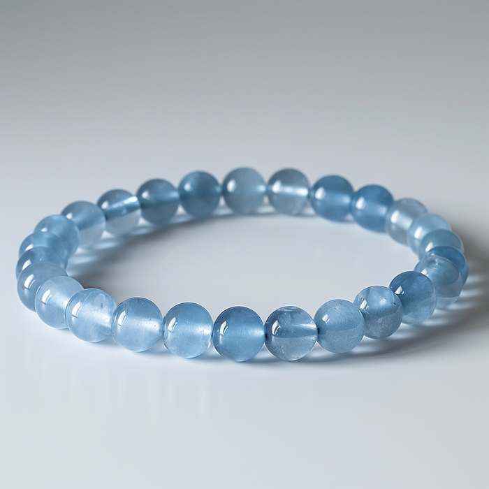 Celestite Crystal Bracelet - Heavenly Peace & Clarity | Brahmatells