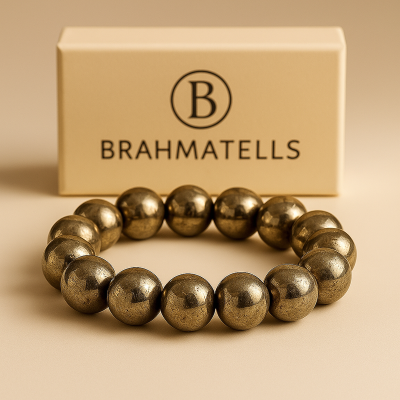 Pyrite Crystal Combo Sets – Bracelet, Ring & More | Brahmatells