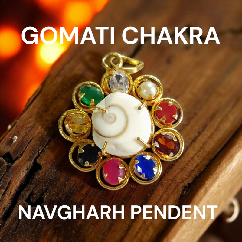 Navgrah Gomati Chakra Pendant – Classic Astrological Jewelry