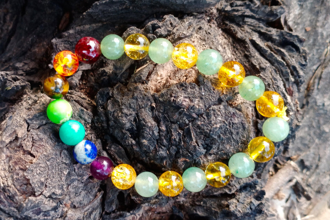 Abundance Crystal Bracelet for Prosperity | Brahmatells - BrahmatellsStore