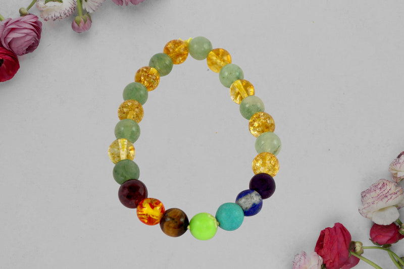 Abundance Crystal Bracelet for Prosperity | Brahmatells - BrahmatellsStore