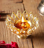 Akhand Diya (Gold) - BrahmatellsStore