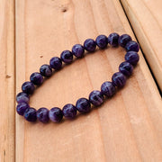 Amethyst Beads Bracelet for Mindfulness & Balance | Brahmatells - BrahmatellsStore