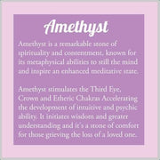 Amethyst Beads Bracelet for Mindfulness & Balance | Brahmatells - BrahmatellsStore