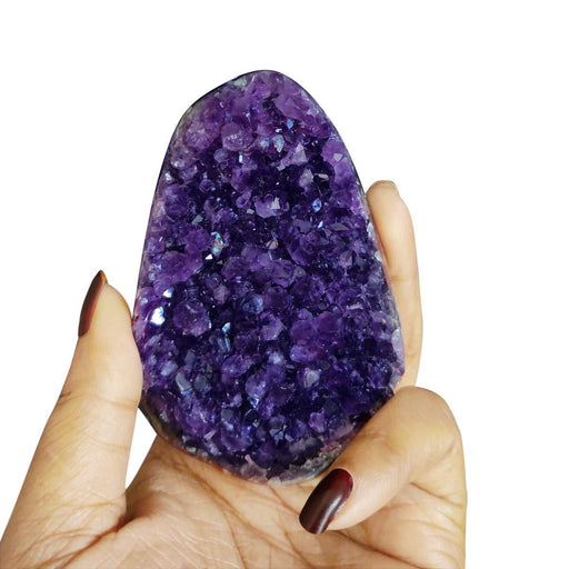 Amethyst Cluster Raw Stone for Home Décor | Brahmatells - BrahmatellsStore