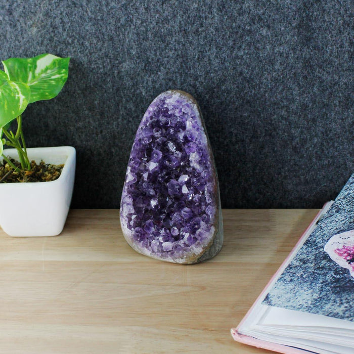 Amethyst Cluster Raw Stone for Home Décor | Brahmatells - BrahmatellsStore