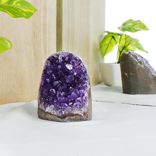 Amethyst Cluster Raw Stone for Home Décor | Brahmatells - BrahmatellsStore