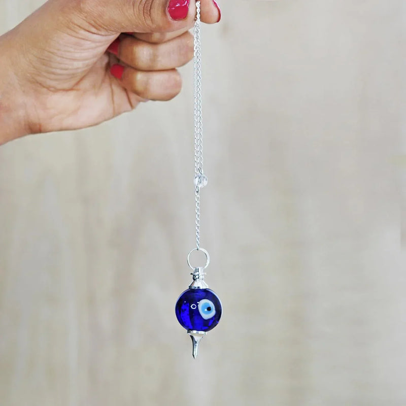 Amethyst Crystal Ball Pendulum for Dowsing & Healing | Brahmatells - BrahmatellsStore
