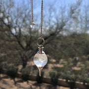 Amethyst Crystal Ball Pendulum for Dowsing & Healing | Brahmatells - BrahmatellsStore