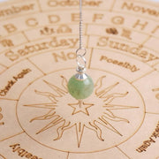 Amethyst Crystal Ball Pendulum for Dowsing & Healing | Brahmatells - BrahmatellsStore