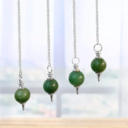 Amethyst Crystal Ball Pendulum for Dowsing & Healing | Brahmatells - BrahmatellsStore