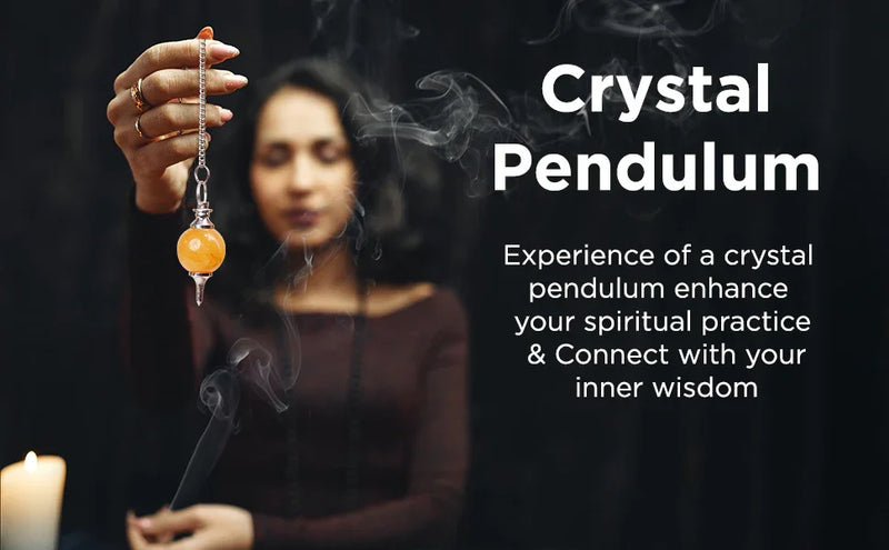 Amethyst Crystal Ball Pendulum for Dowsing & Healing | Brahmatells - BrahmatellsStore