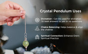 Amethyst Crystal Ball Pendulum for Dowsing & Healing | Brahmatells - BrahmatellsStore