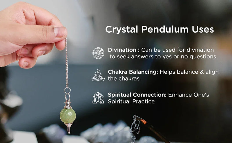Amethyst Crystal Ball Pendulum for Dowsing & Healing | Brahmatells - BrahmatellsStore