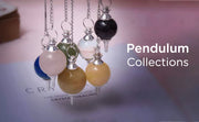 Amethyst Crystal Ball Pendulum for Dowsing & Healing | Brahmatells - BrahmatellsStore