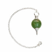 Amethyst Crystal Ball Pendulum for Dowsing & Healing | Brahmatells - BrahmatellsStore