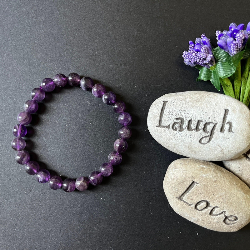 Amethyst Crystal Healing Bracelet | Brahmatells - BrahmatellsStore