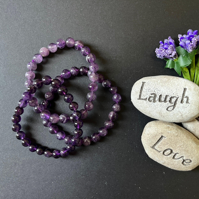 Amethyst Crystal Healing Bracelet | Brahmatells - BrahmatellsStore