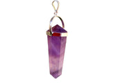 Amethyst Double-Sided Pendant - Serenity & Intuition | Brahmatells - BrahmatellsStore